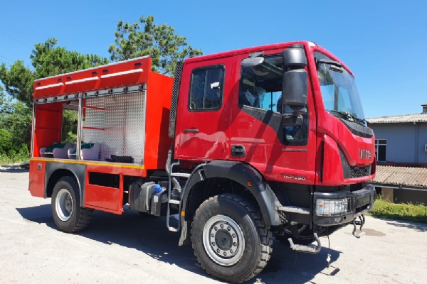 OUR FIRST FIREFIGHTING TRUCK PRODUCTION HAS BEEN COMPLETED.