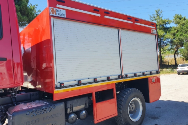 OUR FIRST FIREFIGHTING TRUCK PRODUCTION HAS BEEN COMPLETED.