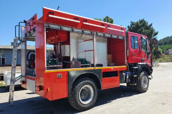 OUR FIRST FIREFIGHTING TRUCK PRODUCTION HAS BEEN COMPLETED.