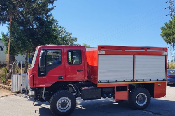 OUR FIRST FIREFIGHTING TRUCK PRODUCTION HAS BEEN COMPLETED.