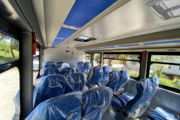 DESERT TYPE BUS CABIN