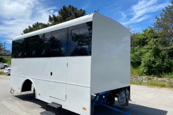 CABINE DE BUS TYPE DESERT