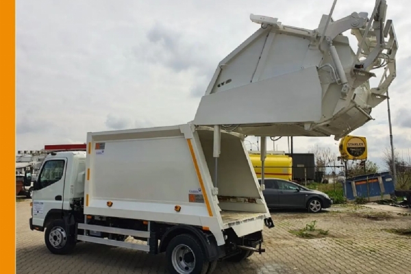 Export 1 pcs of 7 m3 Garbage Compactor in Mitsubishi Canter