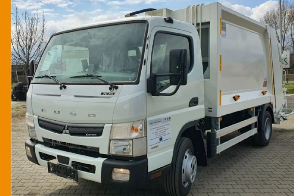 Export 1 pcs of 7 m3 Garbage Compactor in Mitsubishi Canter