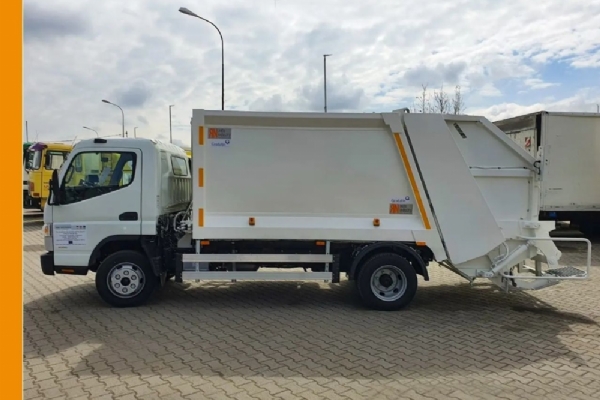 Export 1 pcs of 7 m3 Garbage Compactor in Mitsubishi Canter