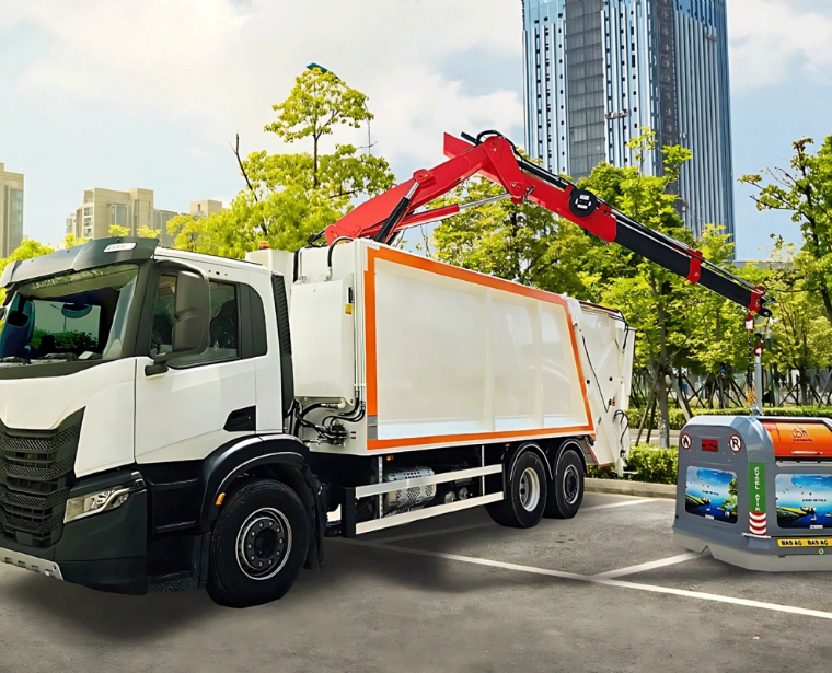 Hydraulic Compressed Garbage Trucks