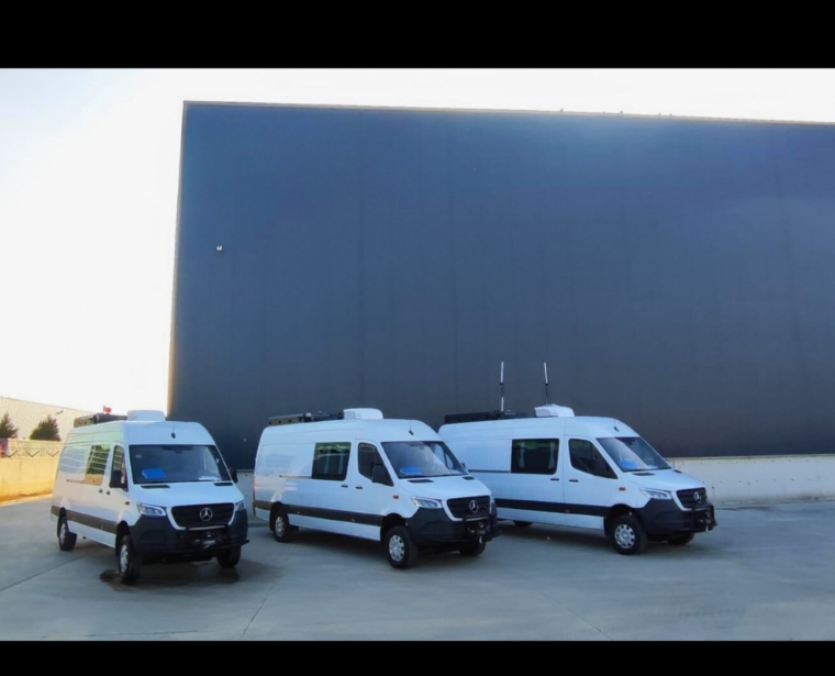 Dron Command Control Van