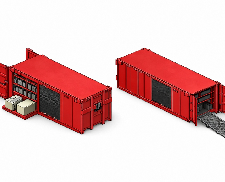 USAR Type Rapid Interventon Containers