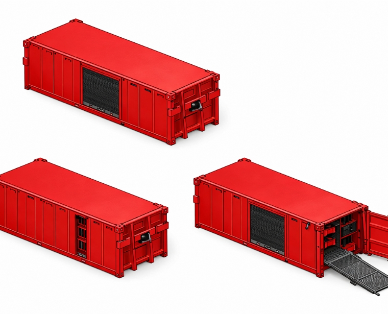 USAR Type Rapid Interventon Containers