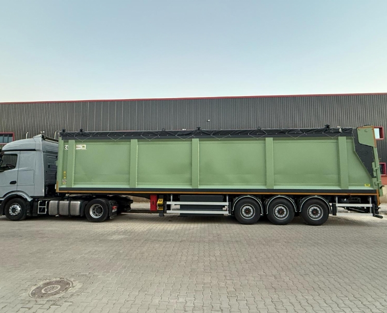 Walking Floor Garbage Transfer Semi Tailer