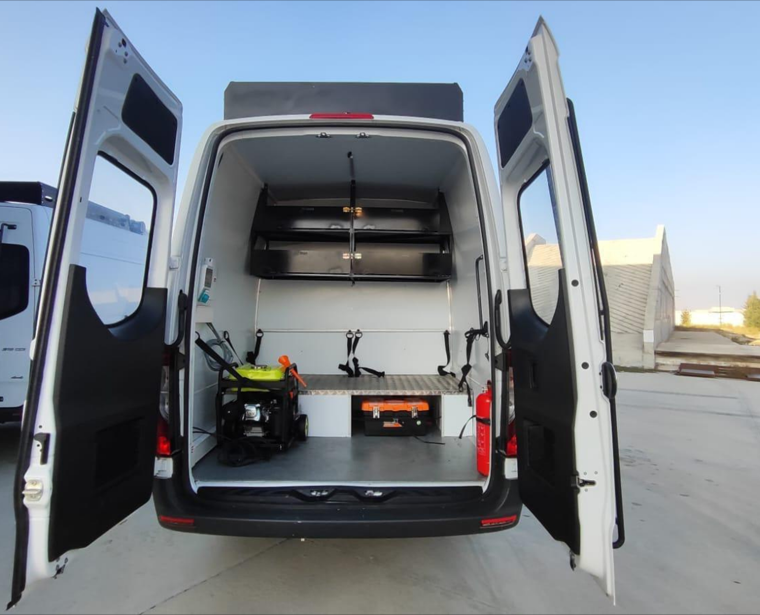 Dron Command Control Van